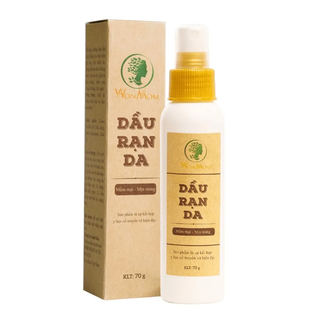 Dầu Chống Rạn Săn Chắc Da Wonmom 70g