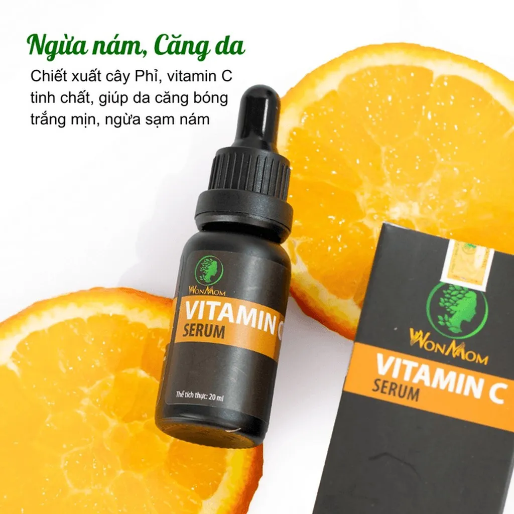 Alternative view of Serum Vitamin C Trắng Da, Sạch Nám Wonmom 20ml