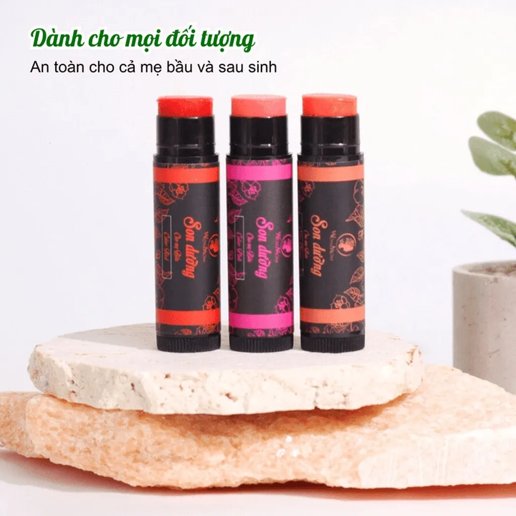 Alternative view of Son Dưỡng Môi Hữu Cơ Giúp Môi Căng Mọng, Hồng Hào 5g - Wonmom