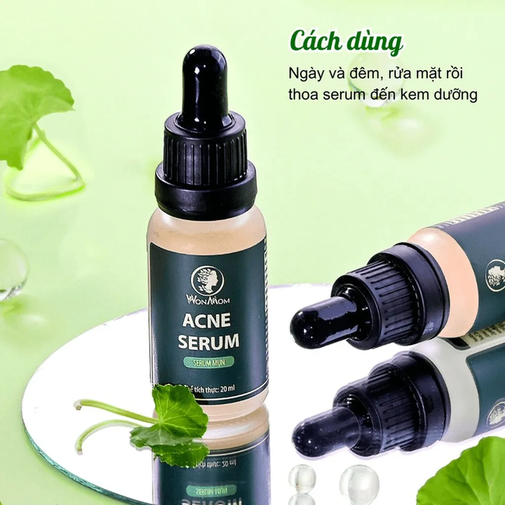 Alternative view of Serum Trị Mụn, Trị Thâm, Trắng Da Cho Mẹ Bầu Và Sau Sinh Wonmom 20ml