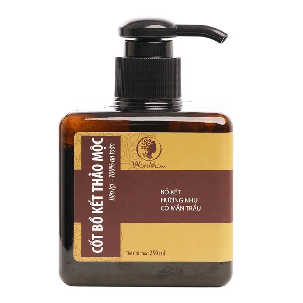 Cốt Bồ Kết Thảo Mộc Sạch Gàu Mọc Tóc Wonmom 250ml