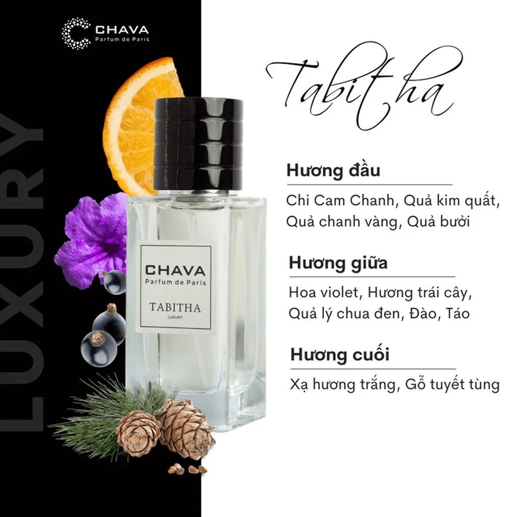 Alternative view of Nước Hoa Nữ Luxury Tabitha 50ml Phong Cách Xịt - Chava