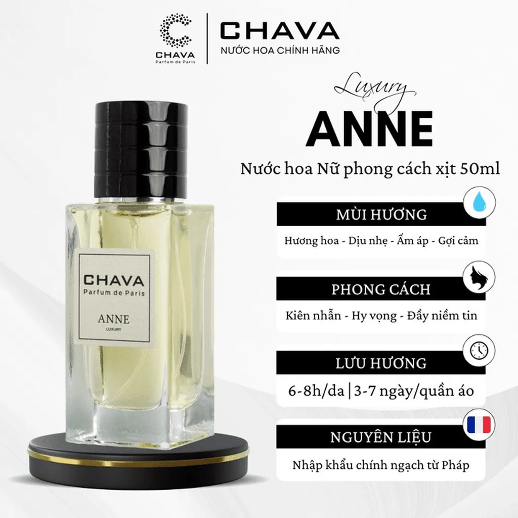 Nước Hoa Luxury Anne 50ml - Chava