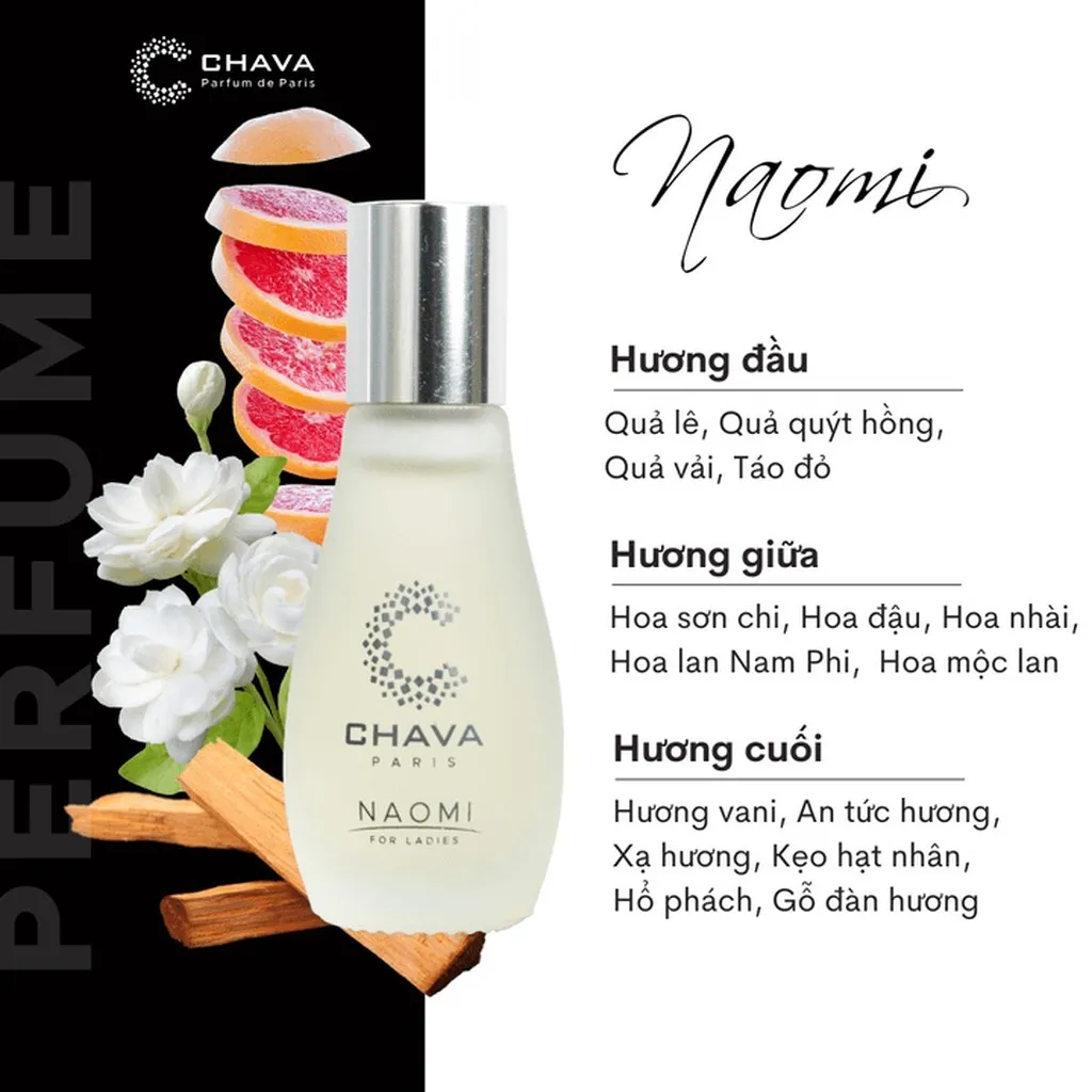 Alternative view of Nước Hoa Nữ Mini Simple Naomi 12ml Phong Cách Lăn - Chava