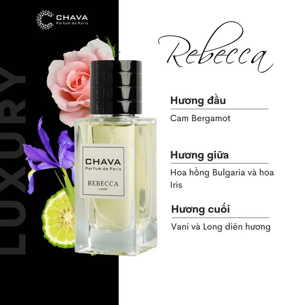 Alternative view of Nước Hoa Nữ Luxury Rebecca 50ml Phong Cách Xịt - Chava