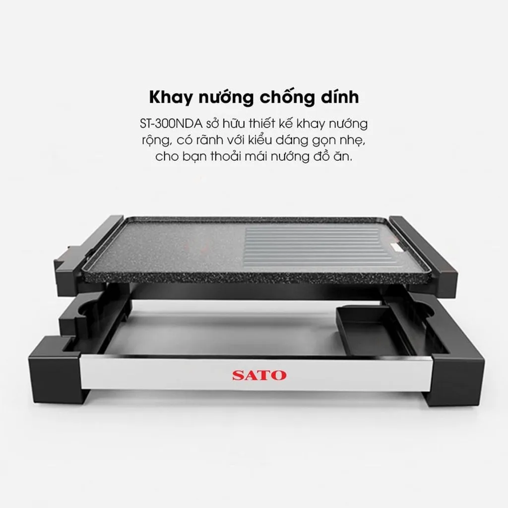 Alternative view of Bếp Nướng Điện Sato Bn21