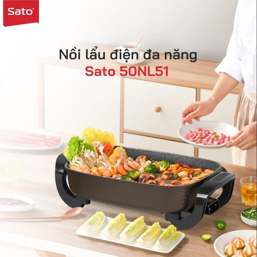 Alternative view of Nồi Lẩu Điện Sato 50nl51