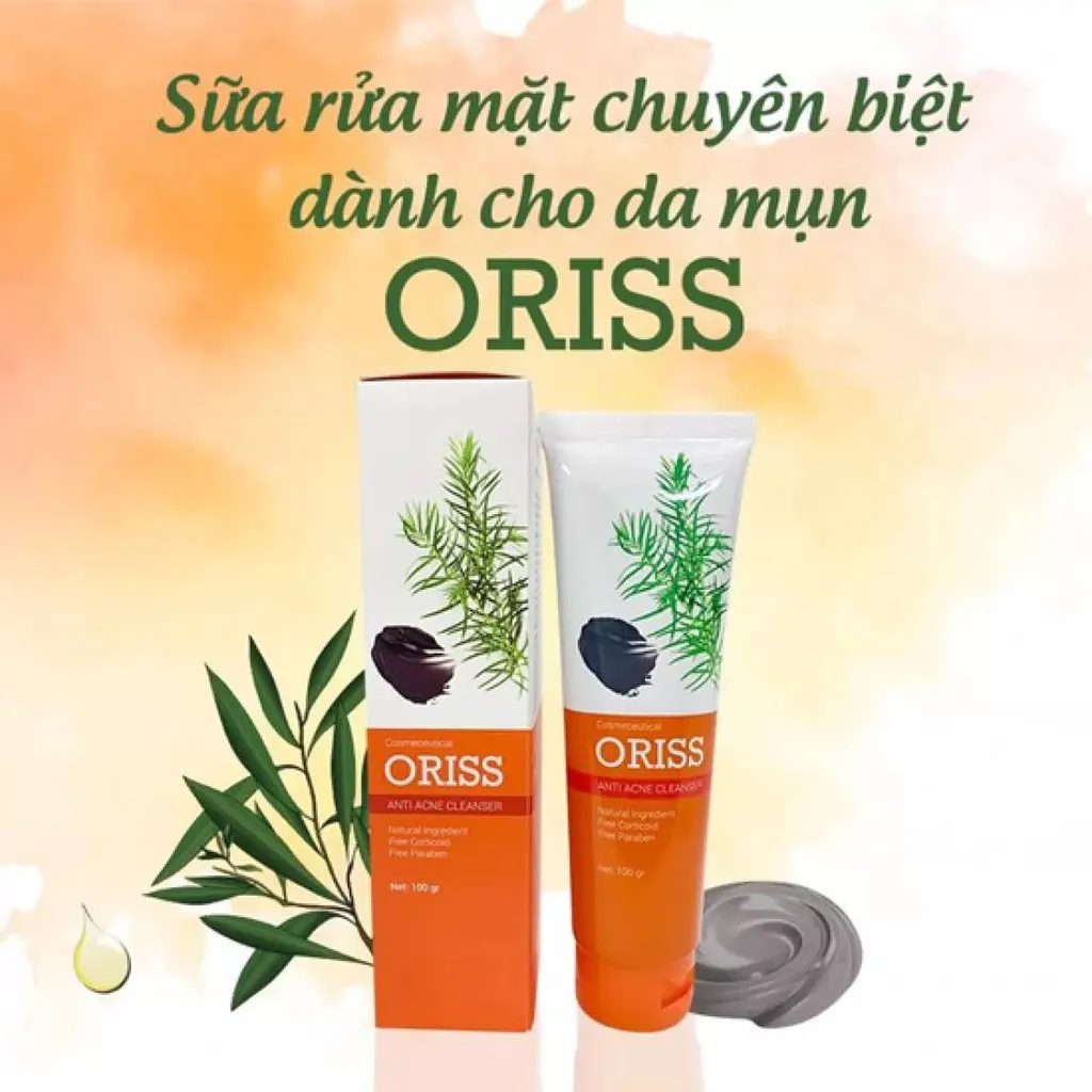 Alternative view of Sữa Rửa Mặt Ngừa Mụn Se Khít Lỗ Chân Lông Oriss 100g