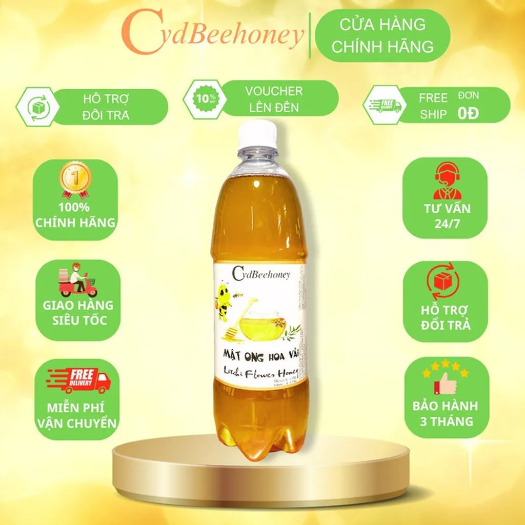 Alternative view of Mật Ong Hoa Vải - Cvdbeehoney