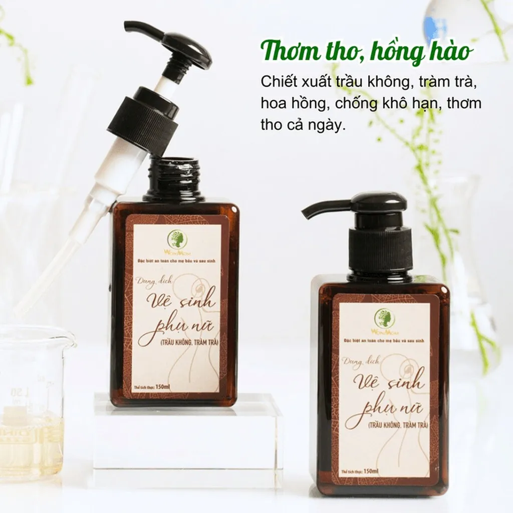 Alternative view of Dung Dịch Vệ Sinh Phụ Nữ Trầu Không Kháng Khuẩn, Thơm Tho 150ml - Wonmom