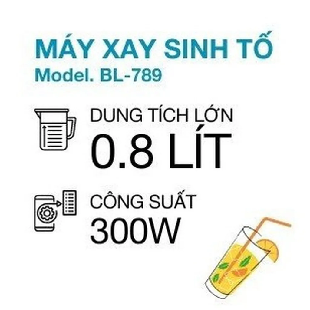 Alternative view of Máy Xay Sinh Tố Bl789 - Osaka
