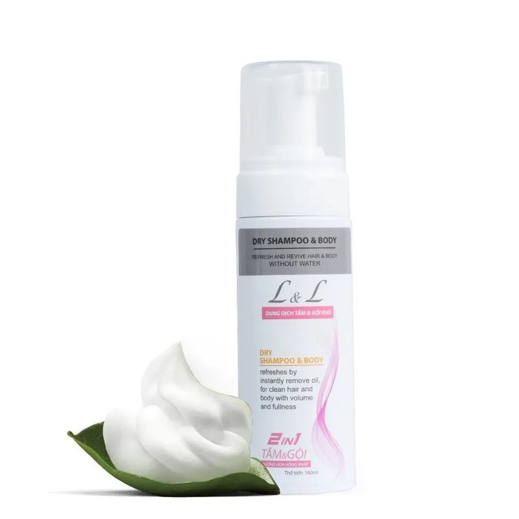 Sữa Tắm Gội Khô L&l 160ml