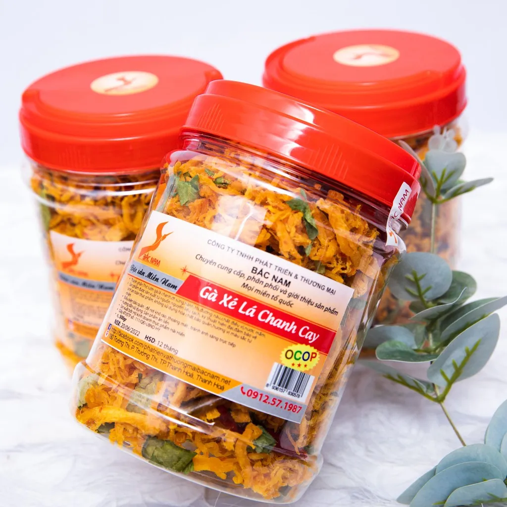 Alternative view of [hộp] Khô Gà Lá Chanh 500g - Bắc Nam