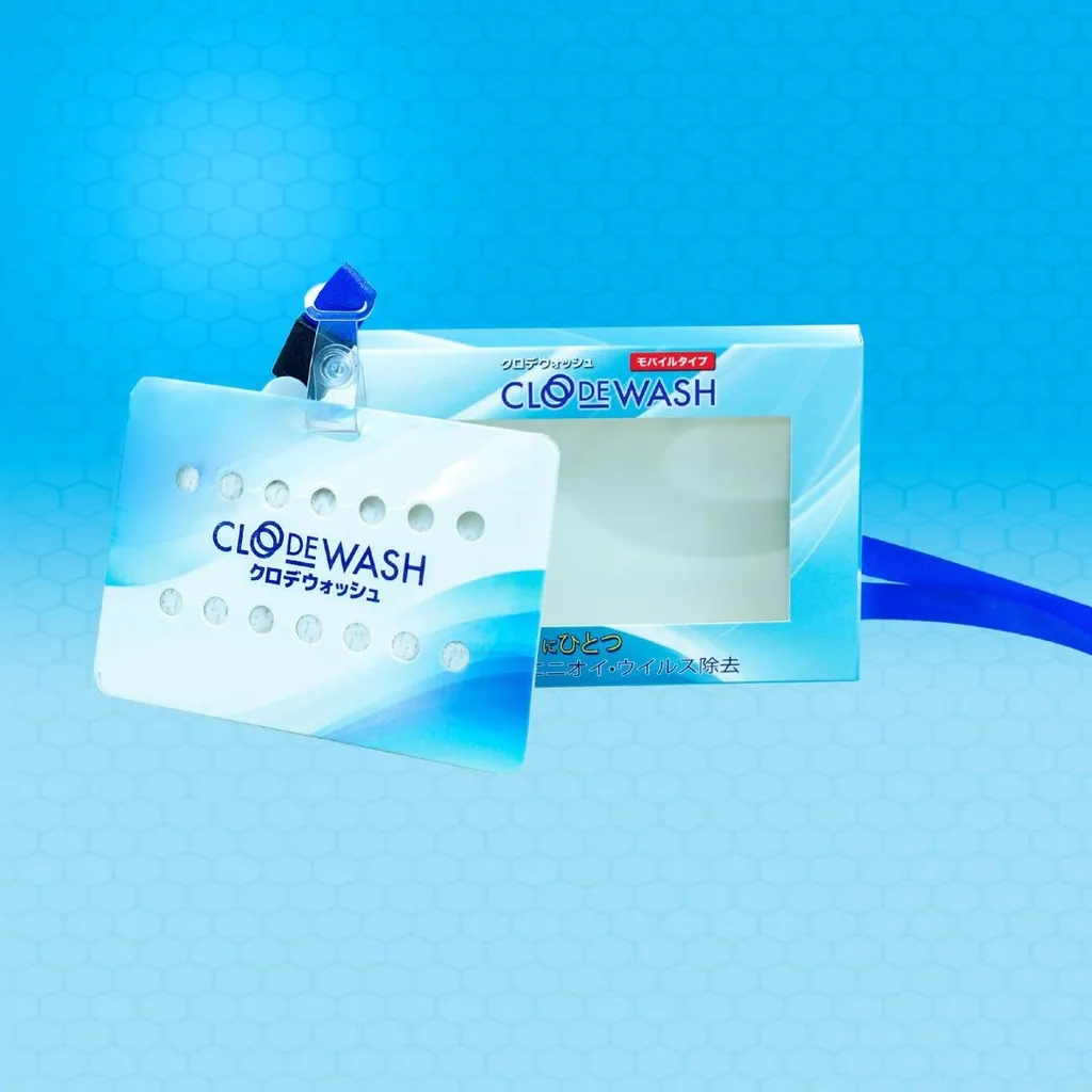 Thẻ Đeo Khử Mùi Đa Năng Công Nghệ Nhật Bản - Clodewash