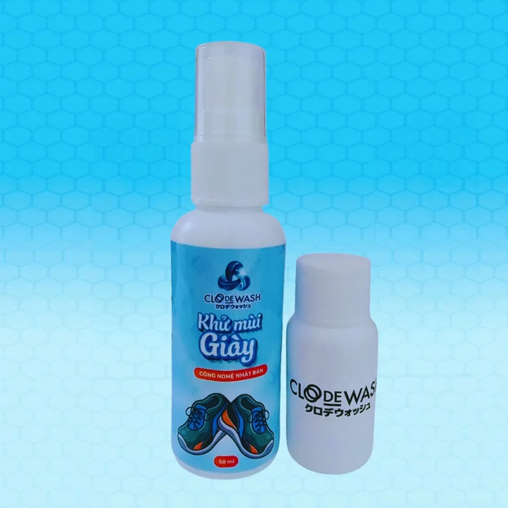 Chai Xịt Khử Mùi Giày 50ml - Clodewash