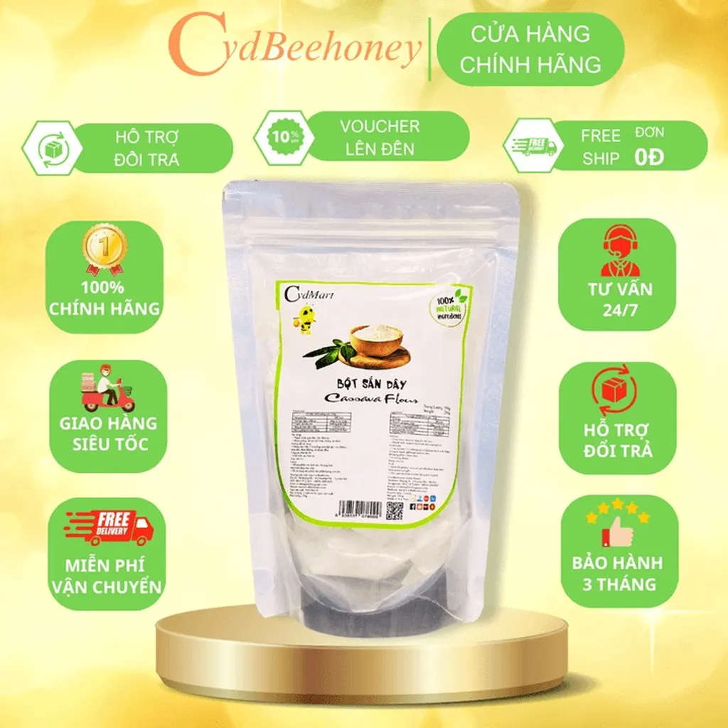 Alternative view of Bột Sắn Dây 500g - Cvdbeehoney
