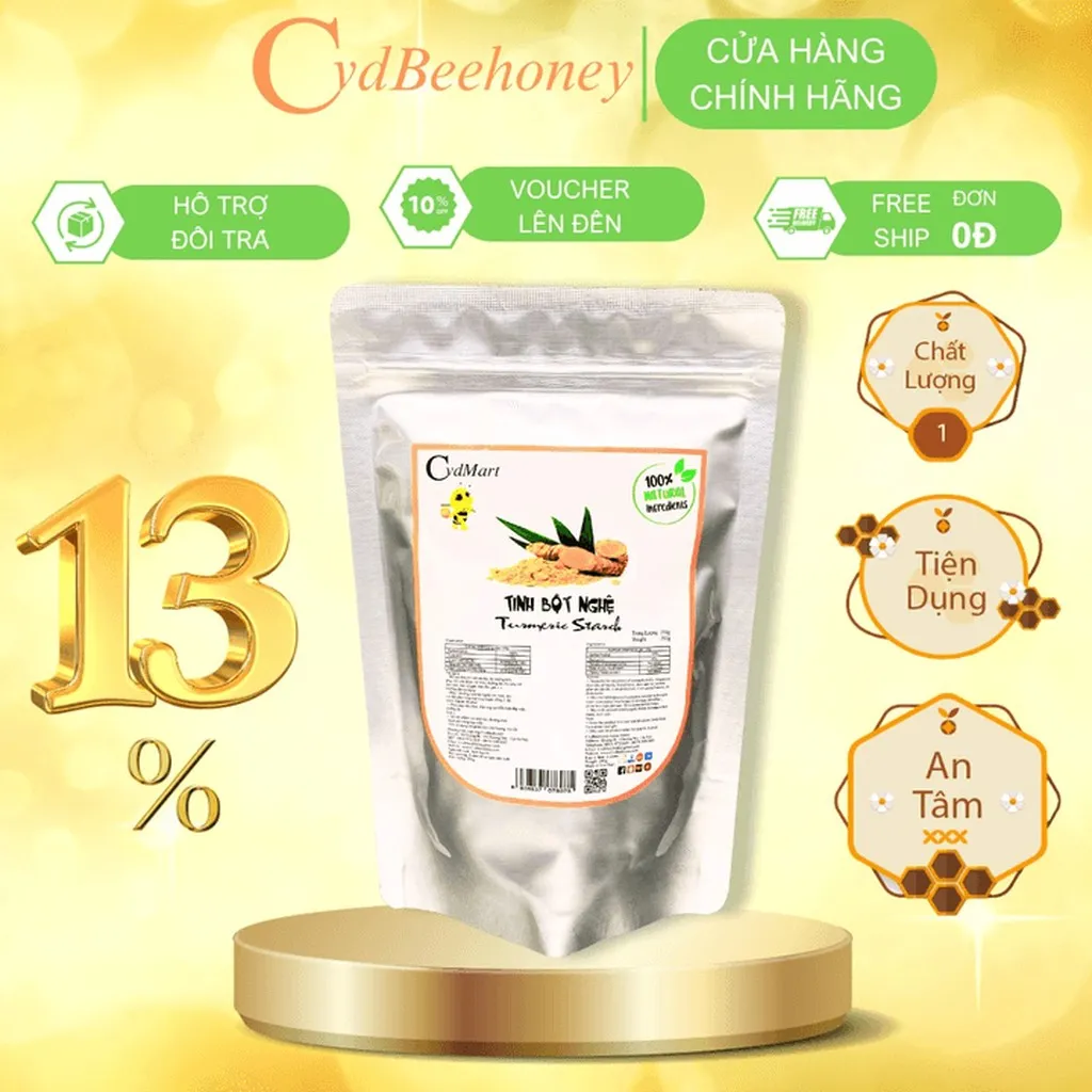 Tinh Bột Nghệ 500g - Cvdbeehoney