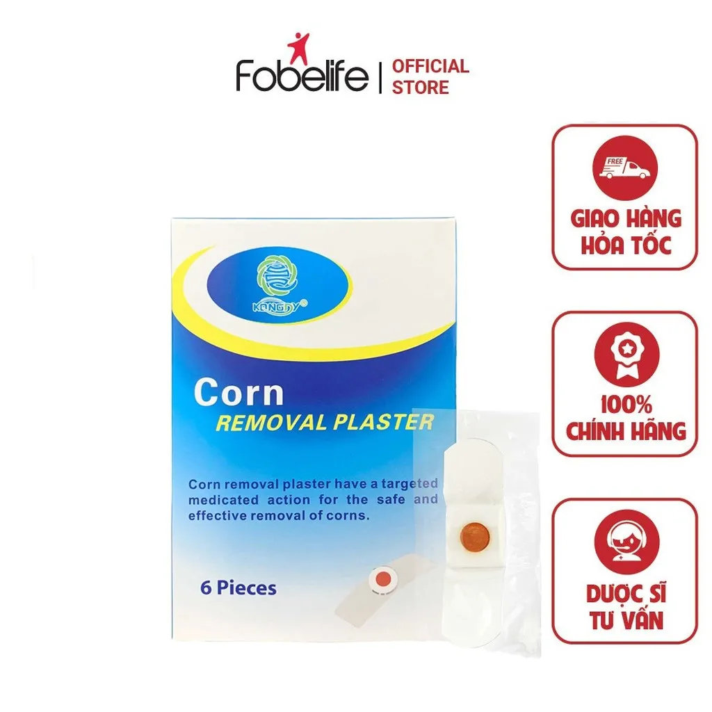 Miếng Dán Mụn Cóc Corn Removal Plaster - Kong Di