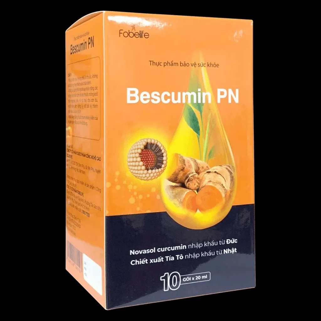 Alternative view of Combo 2 Hộp Tinh Chất Nghệ Bescumin Hỗ Trợ Bảo Vệ Niêm Mạc Dạ Dày - Fobelife
