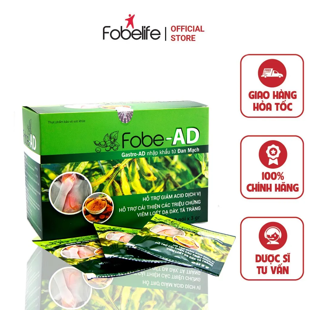 Giảm Nhanh Ợ Nóng Fobe-ad - Fobelife