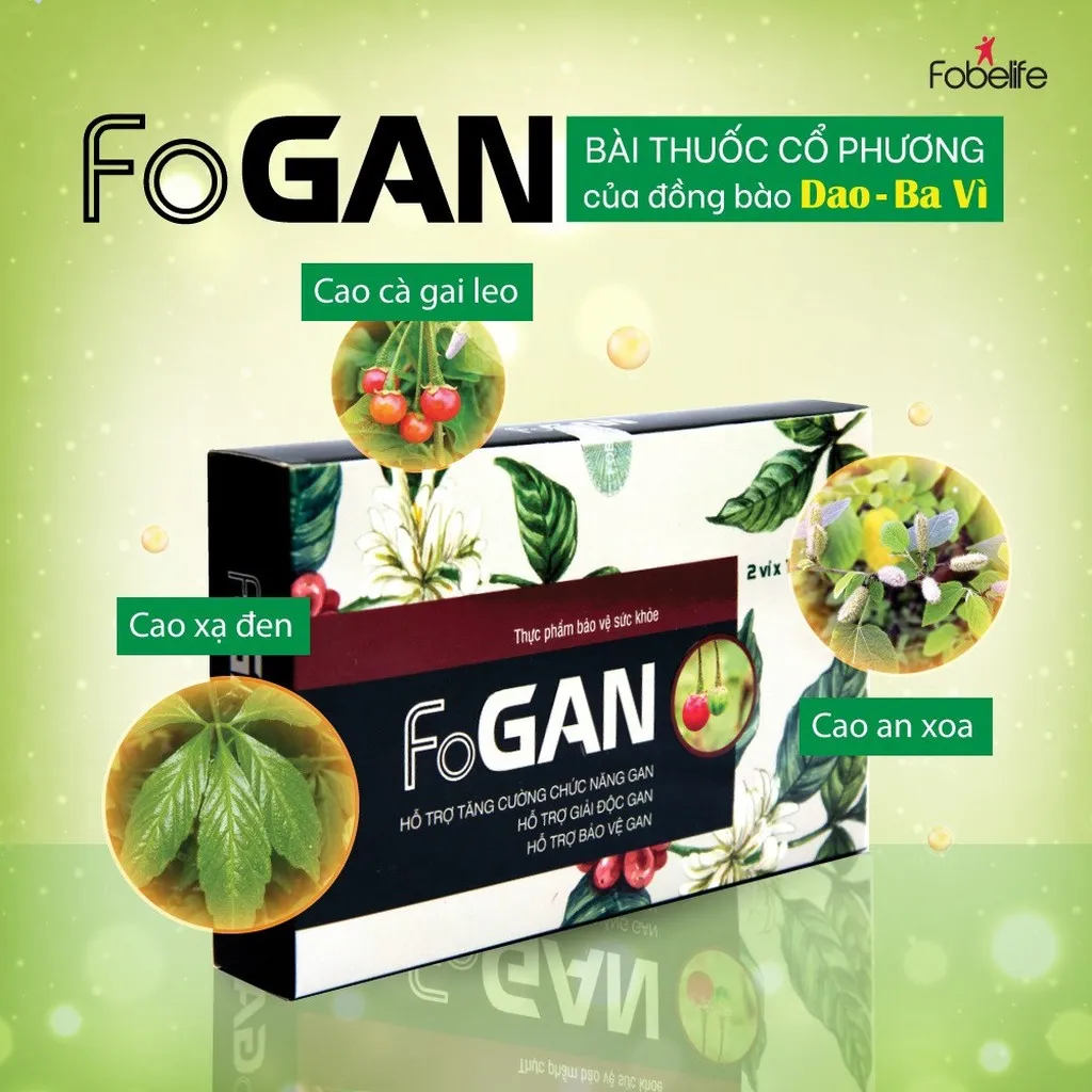 Alternative view of Giải Độc Và Tăng Cường Chức Năng Gan Fogan - Fobelife