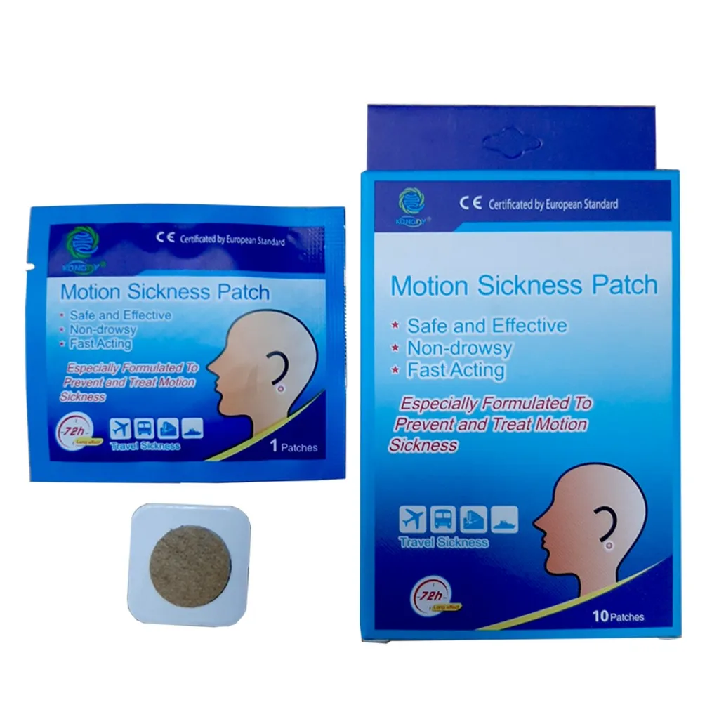 Alternative view of Miếng Dán Motion Sickness Patch Chống Say Tàu Xe Giảm Triệu Chứng Buồn Nôn, Chóng Mặt - Kong Di