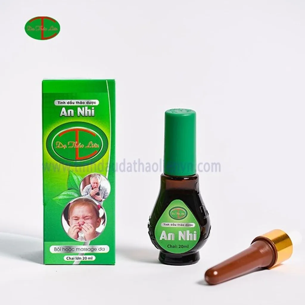[thùng] Tinh Dầu Thảo Dược An Nhi - Dạ Thảo Liên - 10 Chai/thùng