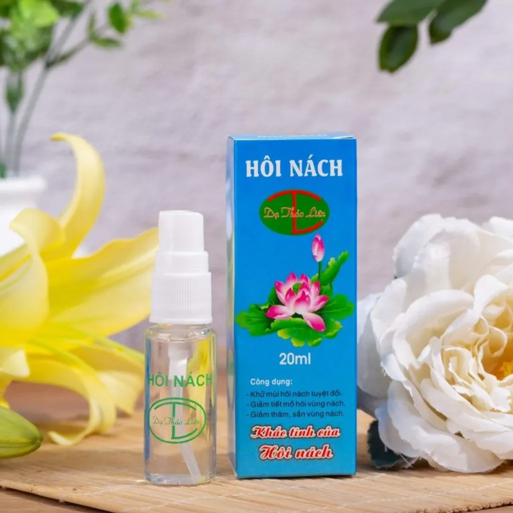 [thùng] Xịt Hôi Nách 20ml - Dạ Thảo Liên - 10 Chai/thùng