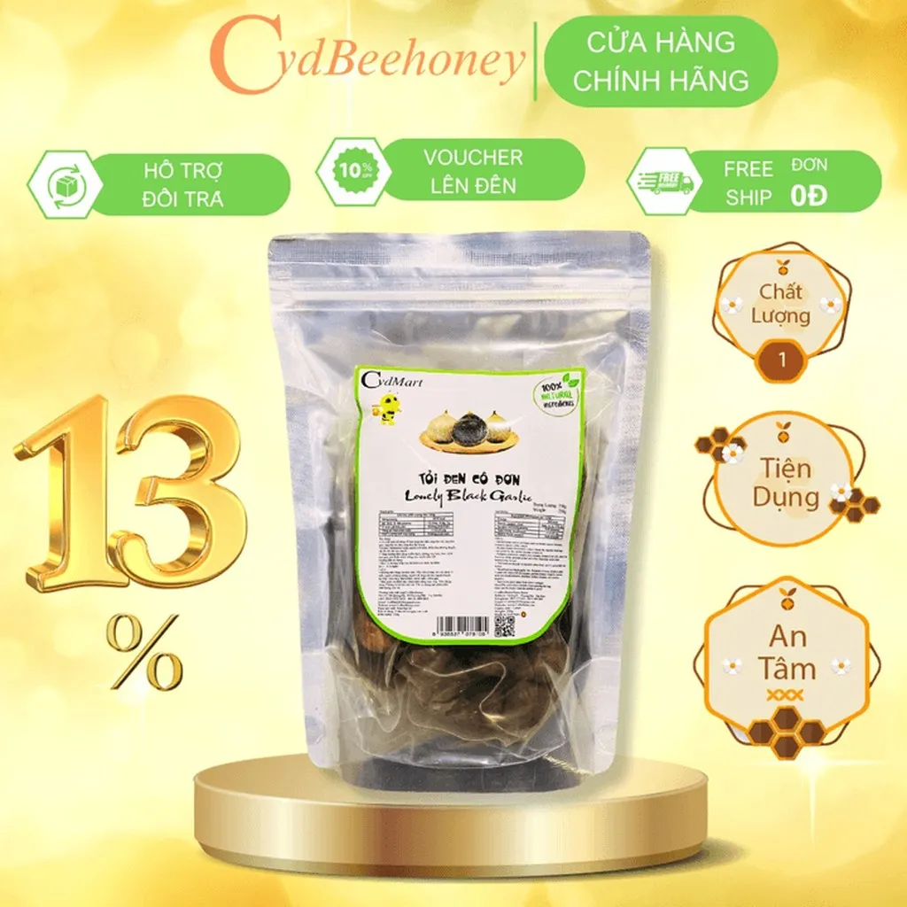 Tỏi Đen Cô Đơn Cvdmart 500g - Cvdbeehoney