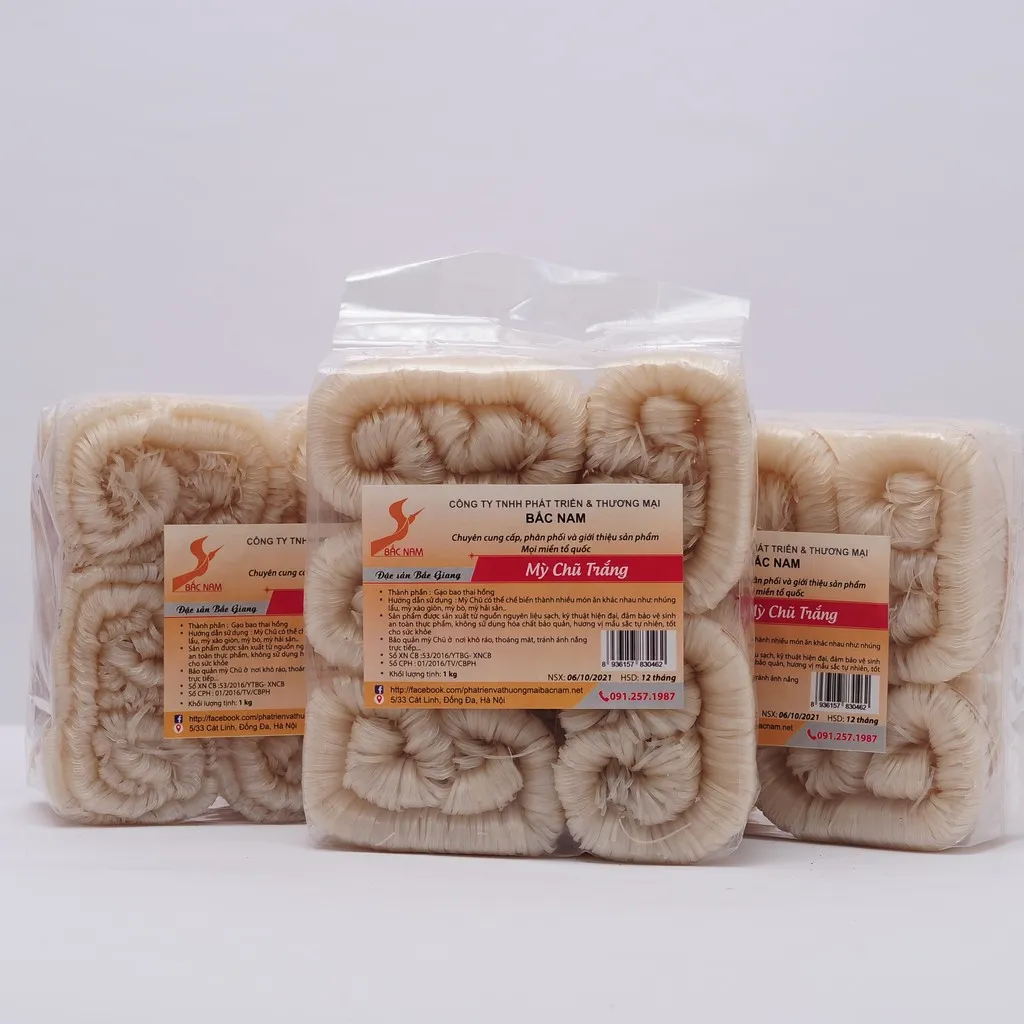 Mỳ Chũ Trắng 1kg - Bắc Nam