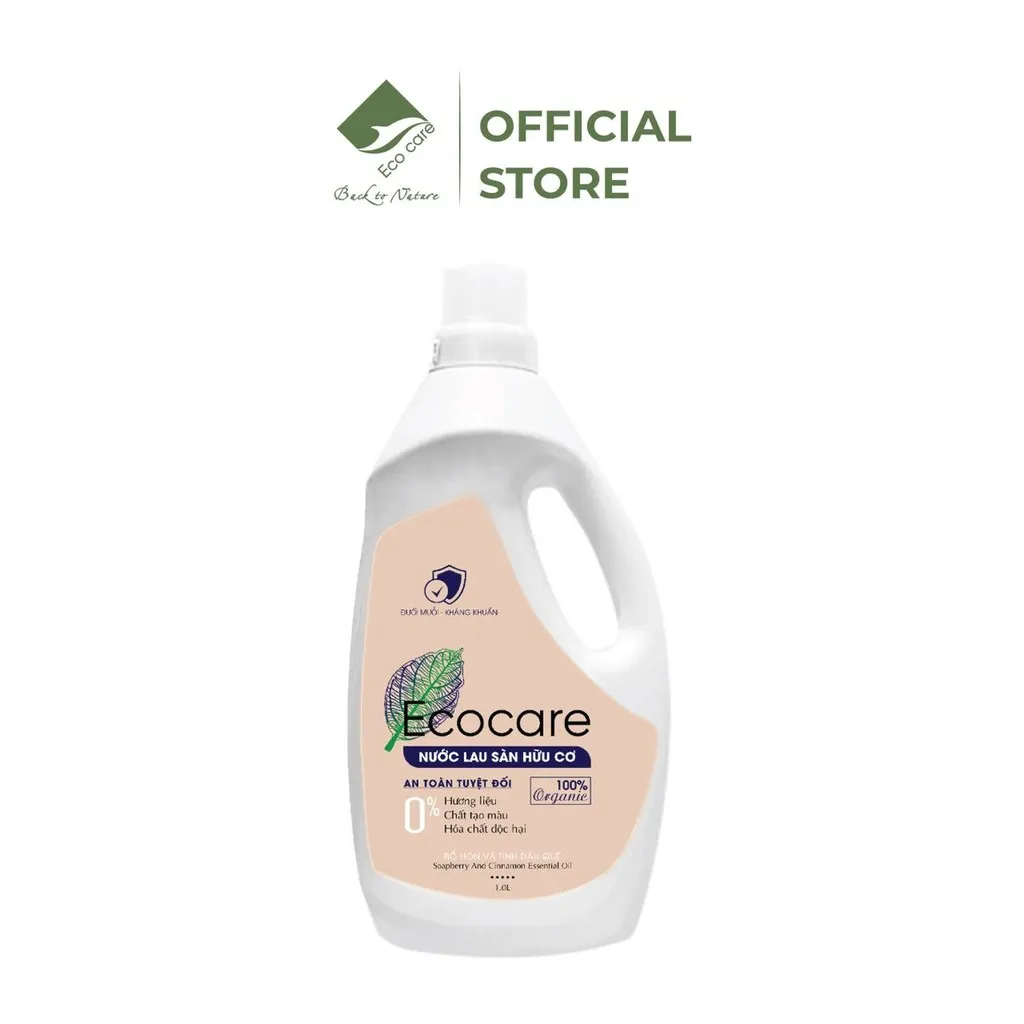 Nước Lau Sàn Hữu Cơ Bồ Hòn - Ecocare