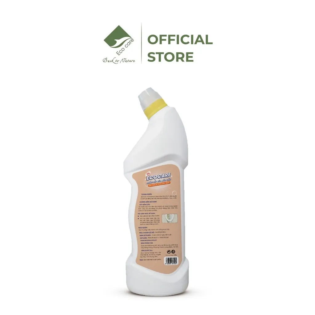 Alternative view of Nước Tẩy Rửa Bồn Cầu Tinh Dầu Quế 900ml - Ecocare