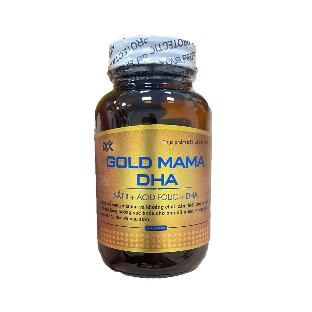 Alternative view of Viên Uống Gold Mama Dha Bổ Sung Sắt & Vitamin Khoáng Chất - Đông Khánh