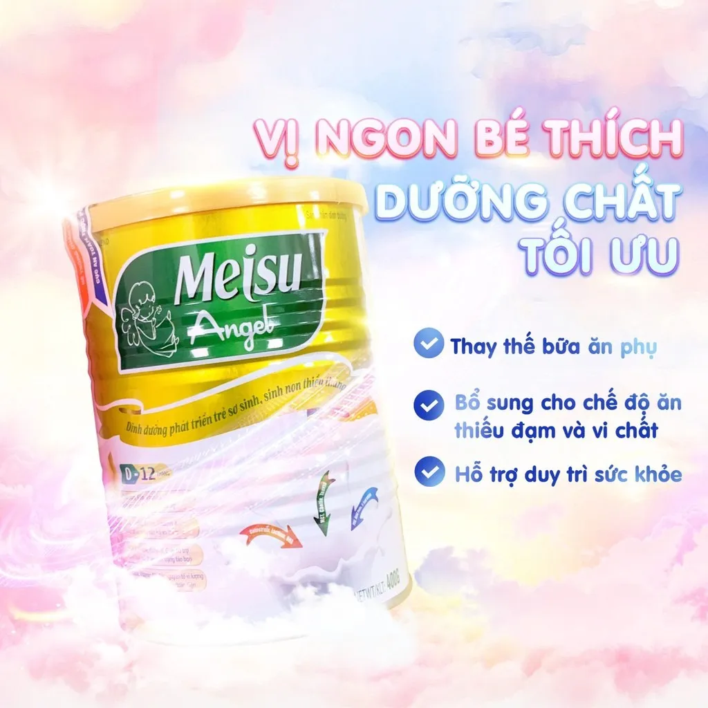 Alternative view of Sữa Bột Mejsu Angel Chống Táo Bón, Giúp Bé Ăn Ngon, Phát Triển Chiều Cao, Não Bộ Và Thị Giác Dành Cho Bé 0 Đến 12 Tháng - Fobelife