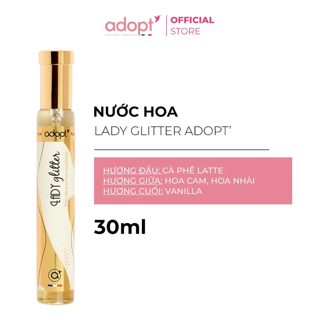 Nước Hoa Nữ Lady Glitter 30ml - Adopt'