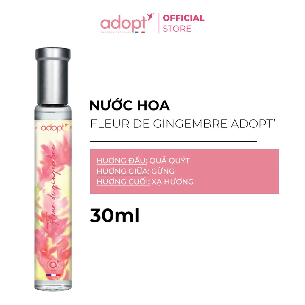 Nước Hoa Nữ Fleur De Gingembre 30ml - Adopt'