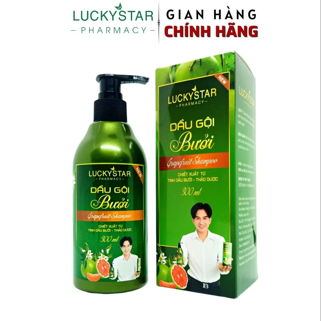 Alternative view of Dầu Gội Bưởi Cao Cấp 300ml - Lucky Star