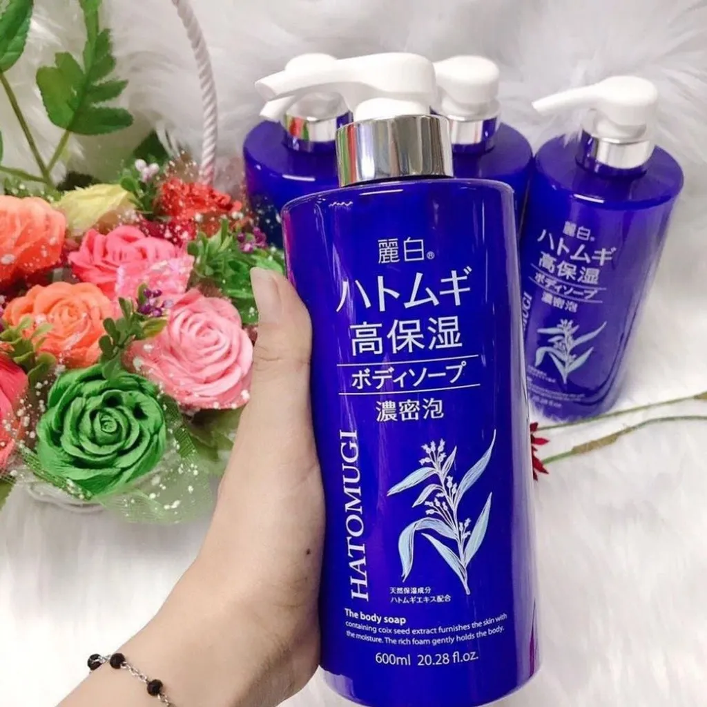 Alternative view of Sữa Tắm Dưỡng Ẩm Trắng Da Nhật Bản 600ml - Hatomugi