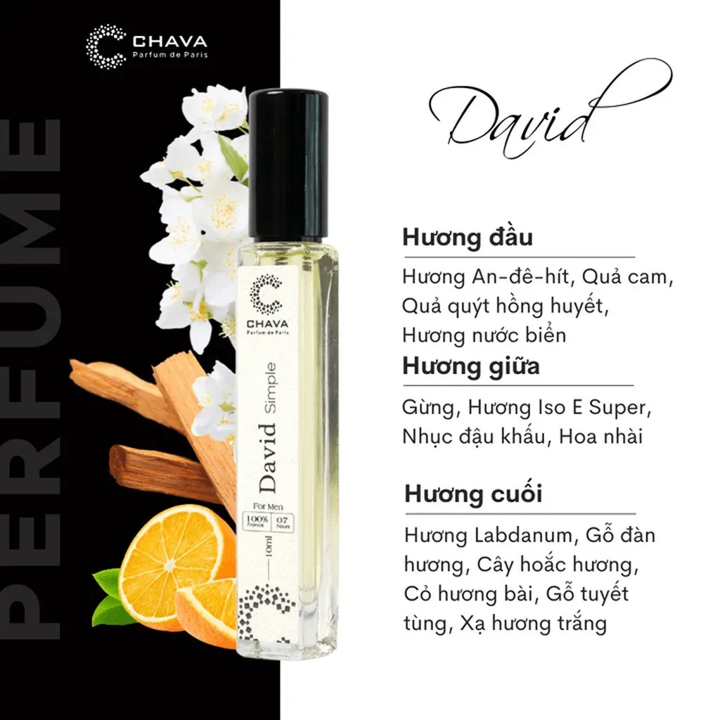 Alternative view of Simple David 10ml - Chava