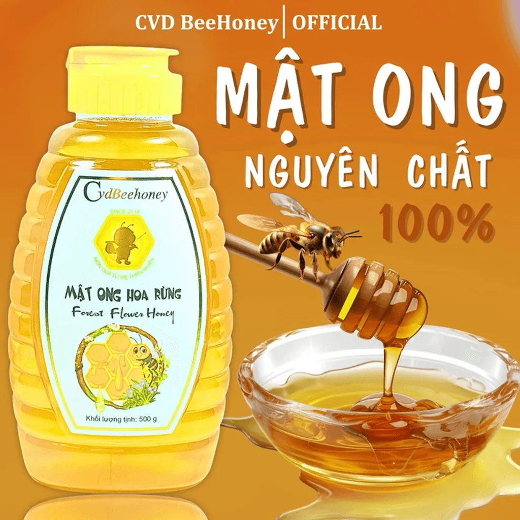 Mật Ong Hoa Rừng 500g - Cvdbeehoney