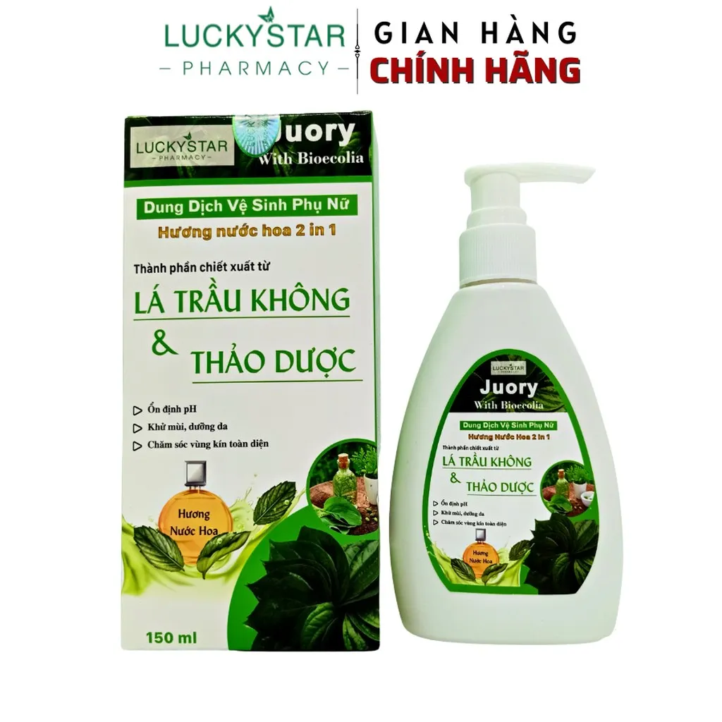 Alternative view of Dung Dịch Vệ Sinh Phụ Nữ Thảo Dược Hương Nước Hoa Juory 150ml - Lucky Star