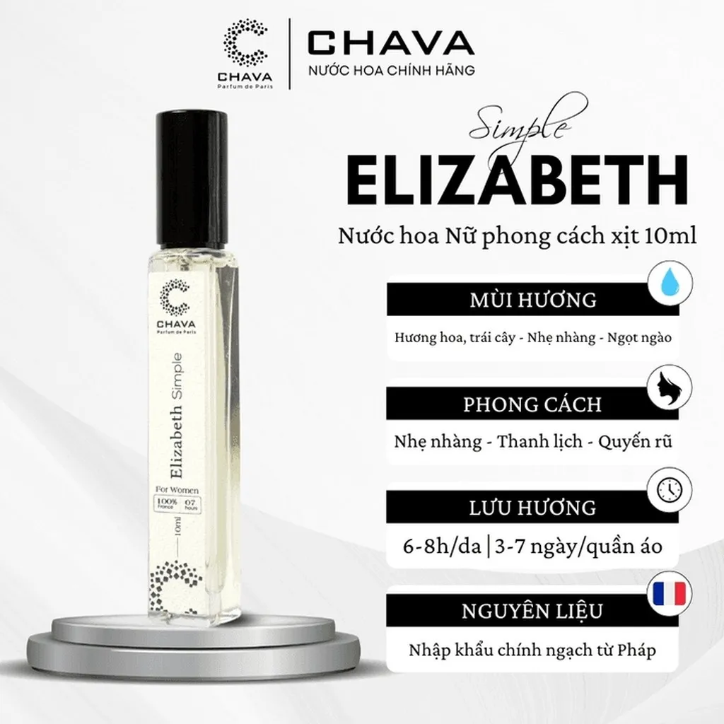 Simple Elizabeth 10ml - Chava