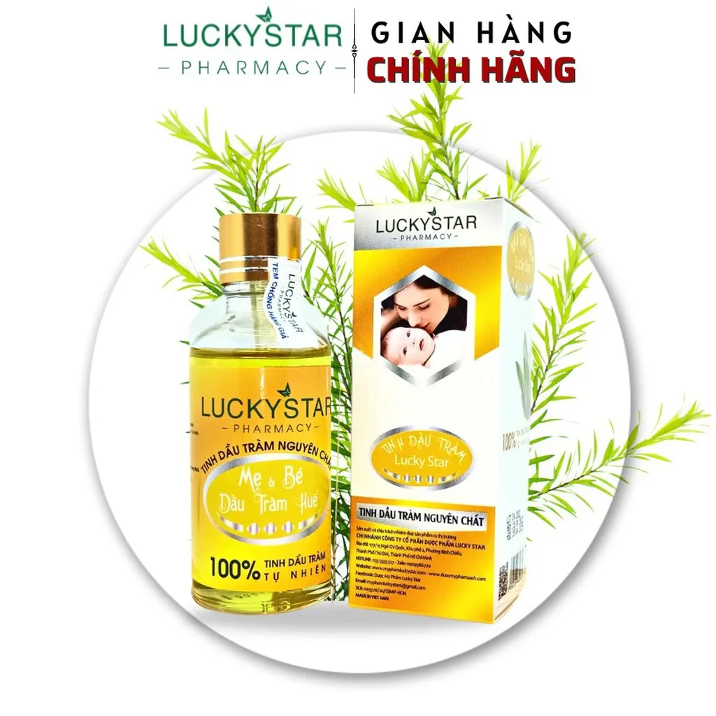 Alternative view of Tinh Dầu Tràm Nguyên Chất 50ml - Lucky Star