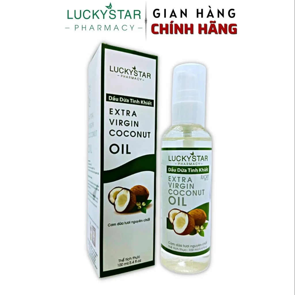 Alternative view of Tinh Dầu Dừa Nguyên Chất 100ml - Lucky Star
