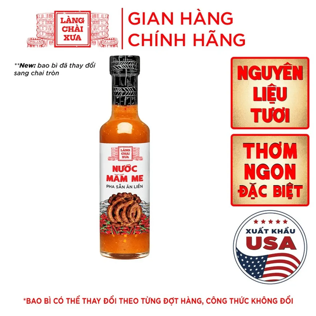 Nước Mắm Me Cao Cấp Làng Chài Xưa 300g - Làng Chài Xưa