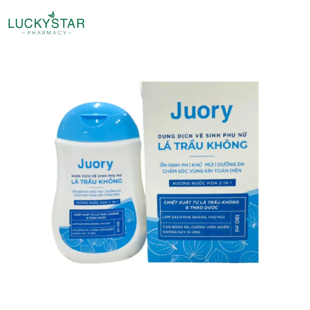 Alternative view of Dung Dịch Vệ Sinh Phụ Nữ Lá Trầu Không Juory 180ml - Lucky Star