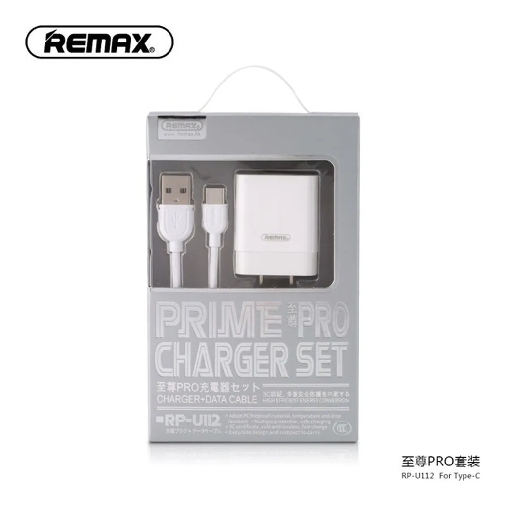 Combo Củ Sạc Cáp Typec Rpu112 - Remax