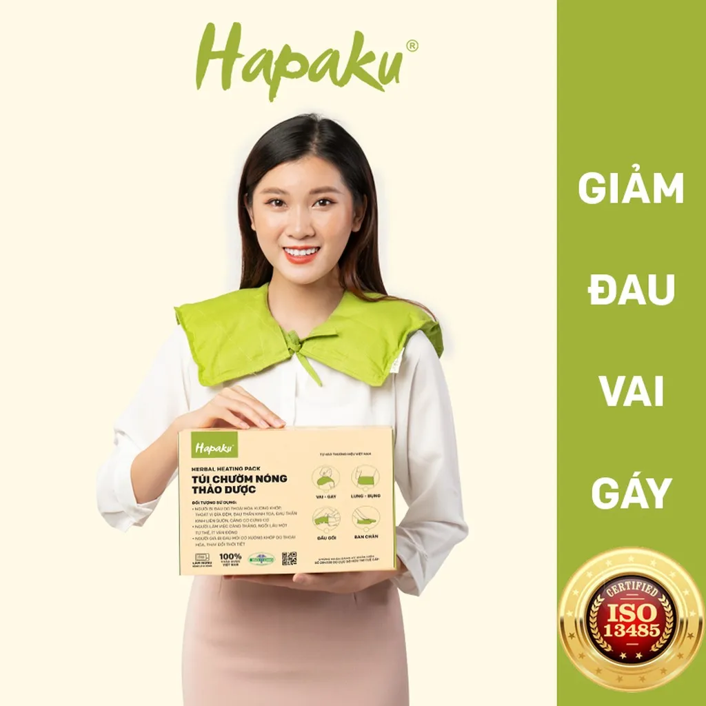 Túi Chườm Thảo Dược Vai Gáy - Hapaku