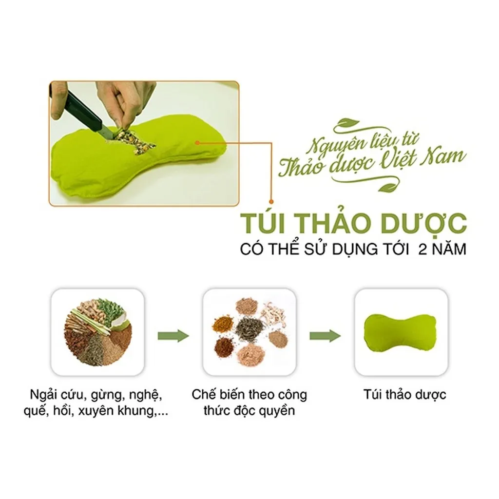 Alternative view of Túi Chườm Mắt Thảo Dược- Hapaku