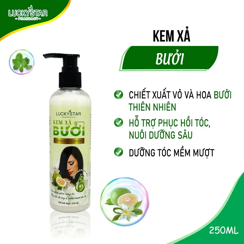 Alternative view of Kem Xả Tinh Dầu Bưởi - Lucky Star